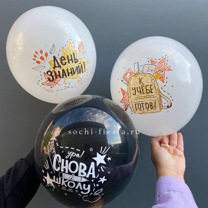 Воздушный шар к 1 сентября в Комсомольске-на-Амуре