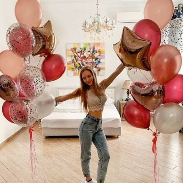 Фонтаны шаров "Селебрити" в Комсомольске-на-Амуре