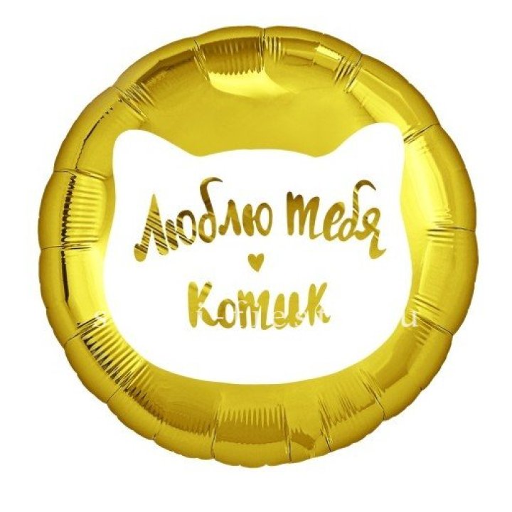 Фольгированный шар "Люблю тебя, Котик" в Комсомольске-на-Амуре