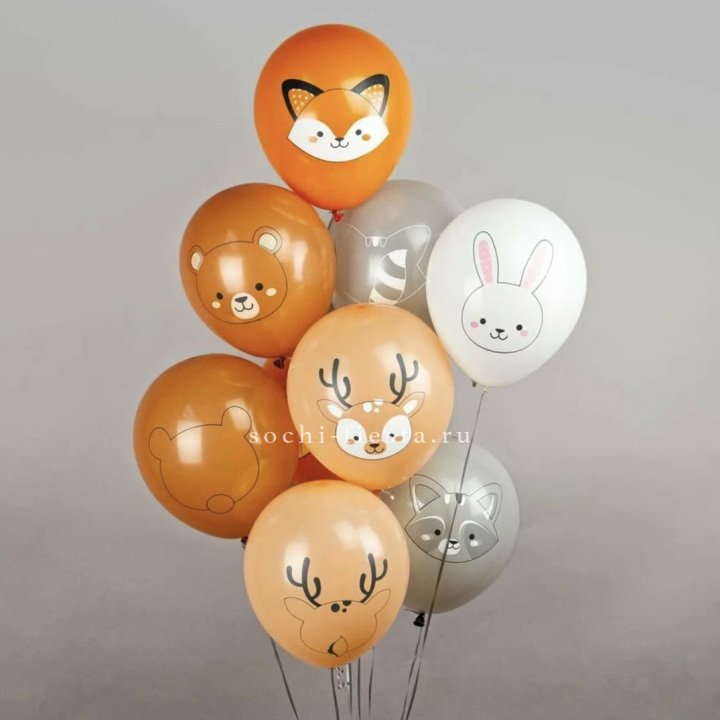 Воздушный шар "Животные" в Комсомольске-на-Амуре