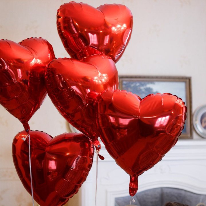 Фольгированный шар "Сердце" в Комсомольске-на-Амуре