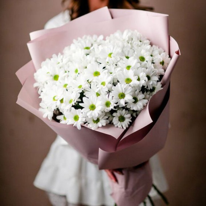 Букет хризантем №2 в Комсомольске-на-Амуре