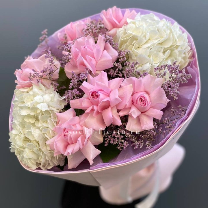 Авторский букет фреш №1 в Комсомольске-на-Амуре