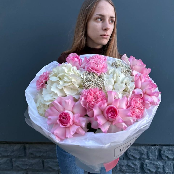 Букет "Нежное сияние" в Комсомольске-на-Амуре