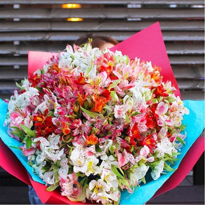 101 альстромерия в Комсомольске-на-Амуре