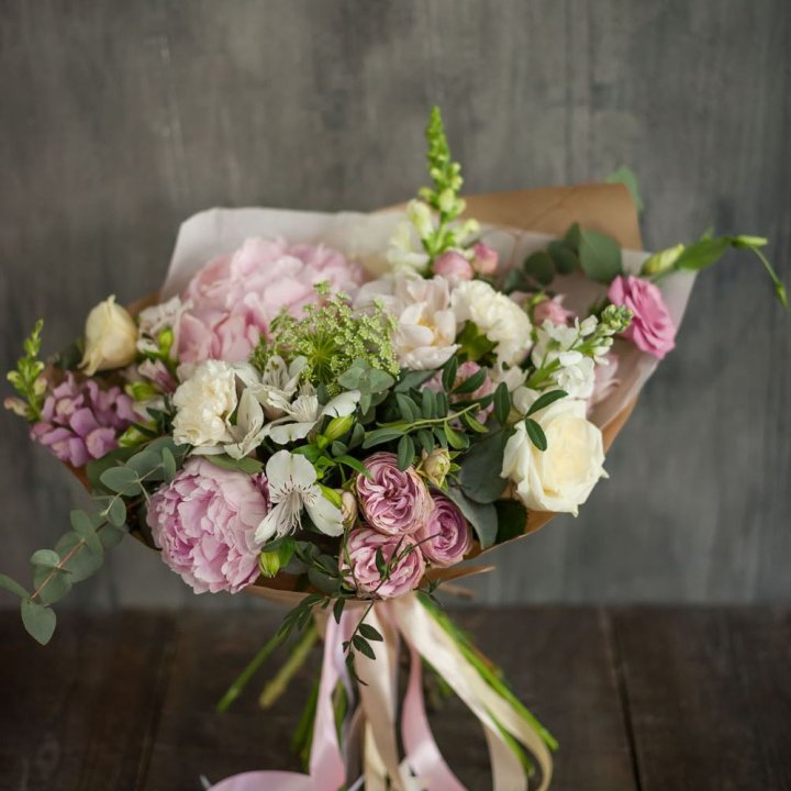 Дизайнерский букет №2 в Комсомольске-на-Амуре