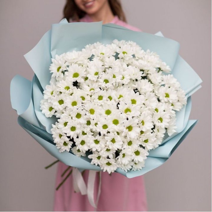  Букет хризантем "Бон-бон" в Комсомольске-на-Амуре