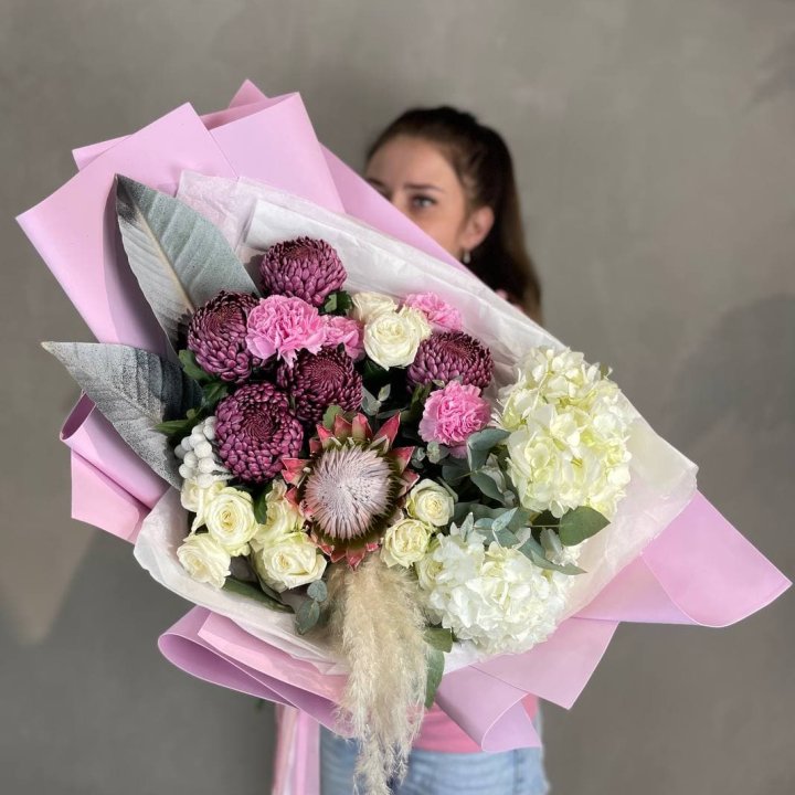 Дизайнерский букет №17 в Комсомольске-на-Амуре