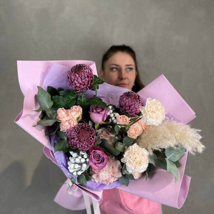 Дизайнерский букет №18 в Комсомольске-на-Амуре