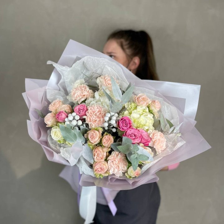 Дизайнерский букет №19 в Комсомольске-на-Амуре