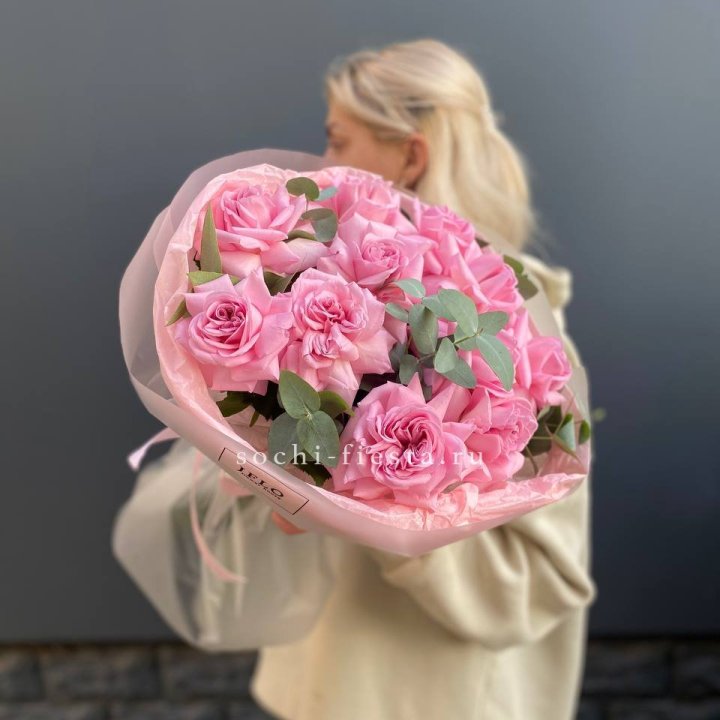 Букет роз "Минифу-2" в Комсомольске-на-Амуре