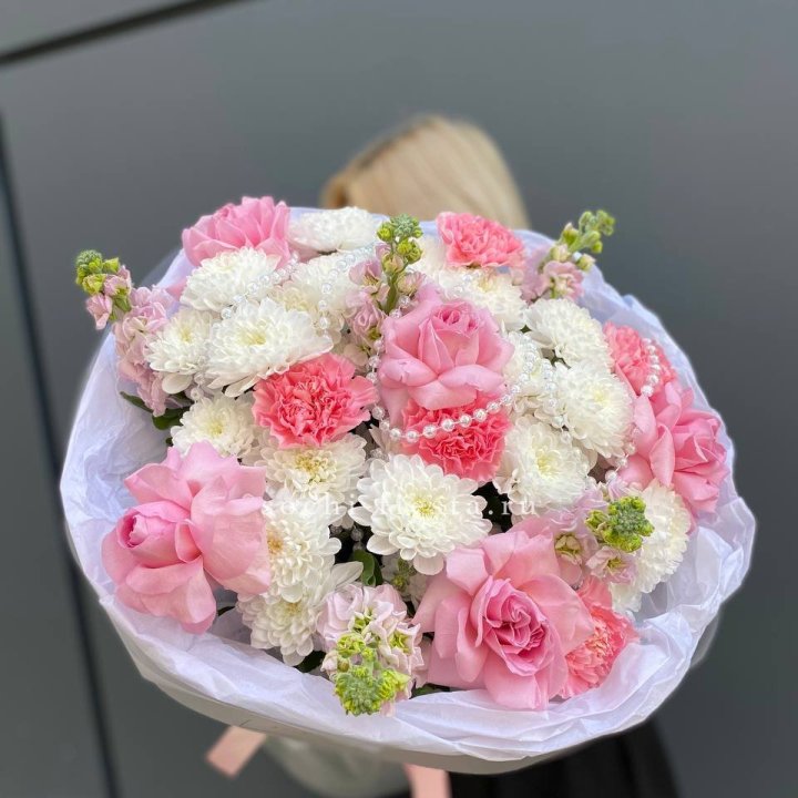 Букет "Барби" с доставкой в Комсомольске-на-Амуре