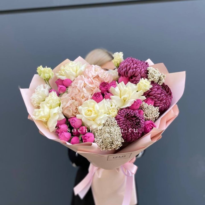 Букет "Любящее сердце" в Комсомольске-на-Амуре