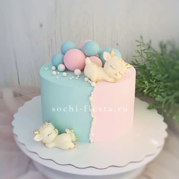 Торт "Boy or Girl?" в Комсомольске-на-Амуре