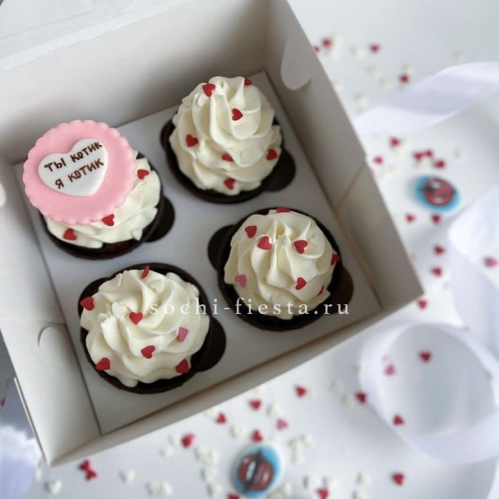 Набор капкейков "Для тебя" в Комсомольске-на-Амуре