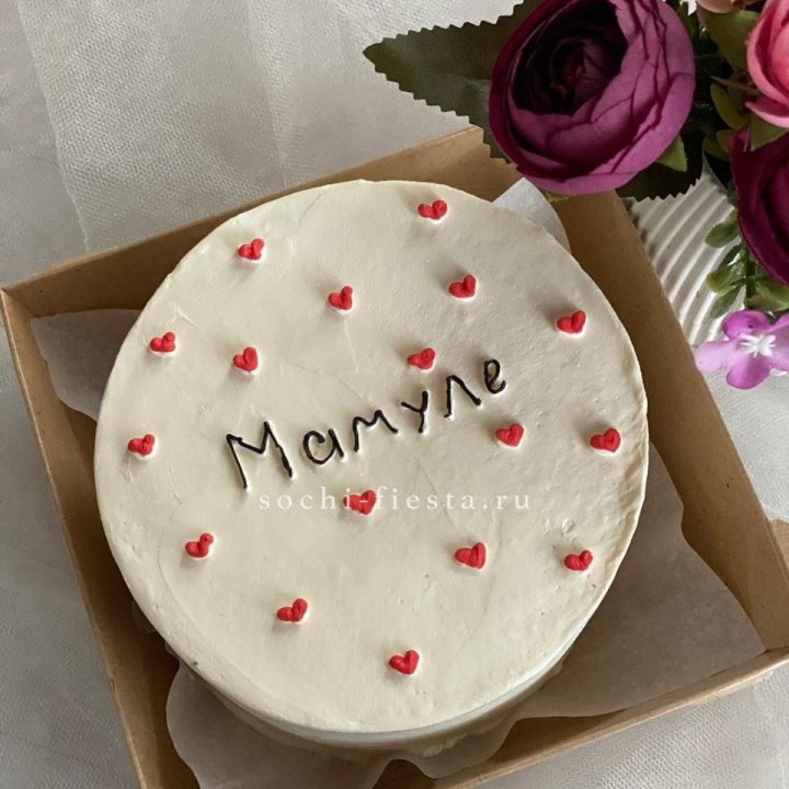 Бенто-торт "Мамуле" в Комсомольске-на-Амуре