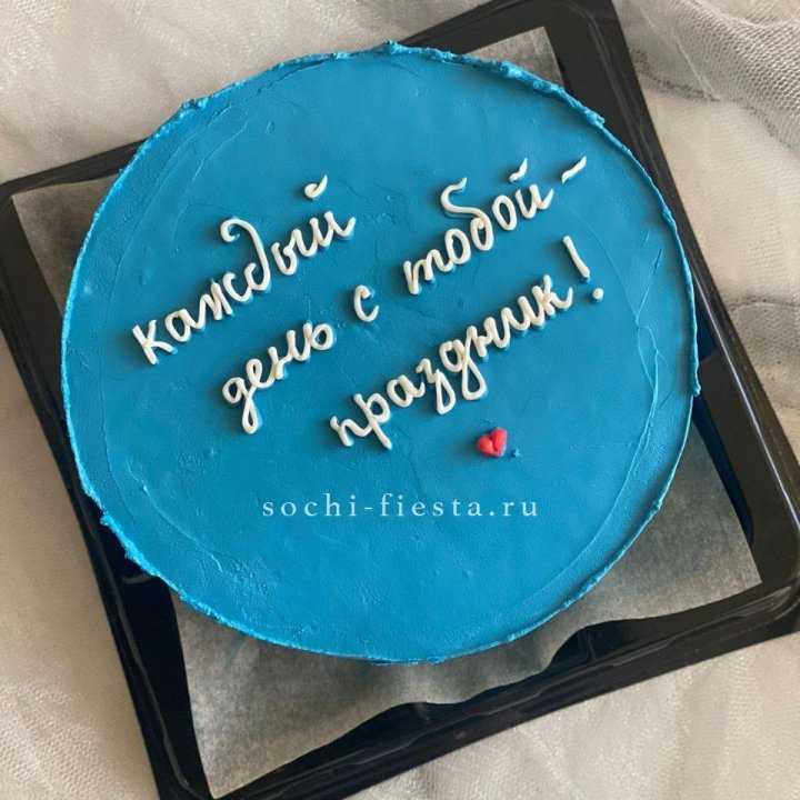 Бенто-торт "Каждый день с тобой праздник"  в Комсомольске-на-Амуре