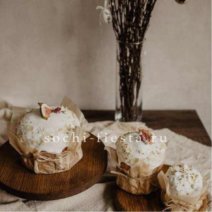 Кулич мини с изюмом в Комсомольске-на-Амуре