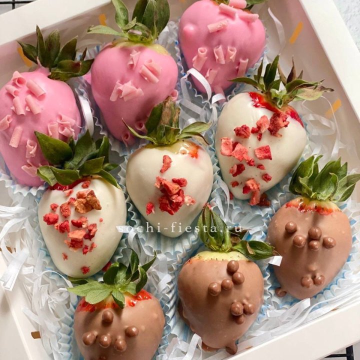 Клубника в шоколаде 9 ягод в Комсомольске-на-Амуре