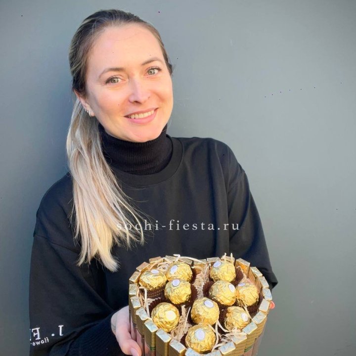 Шоколадный набор Сердце в Комсомольске-на-Амуре