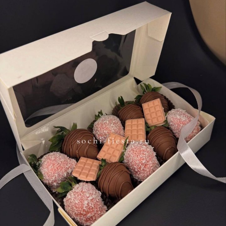 Клубника в шоколаде 10 ягод №2 в Комсомольске-на-Амуре