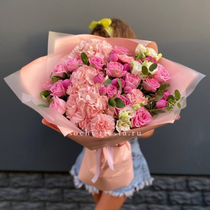 Авторский букет "Восторг" в Комсомольске-на-Амуре