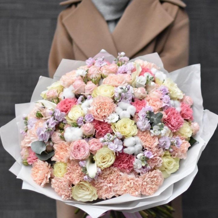 Макси-букет "Ванила" в Комсомольске-на-Амуре