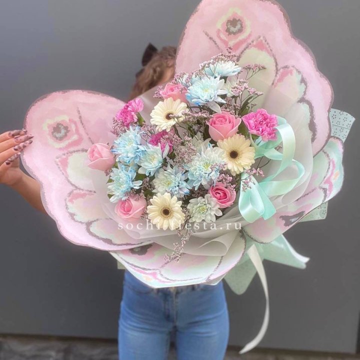  Букет "Бабочка №5" в Комсомольске-на-Амуре