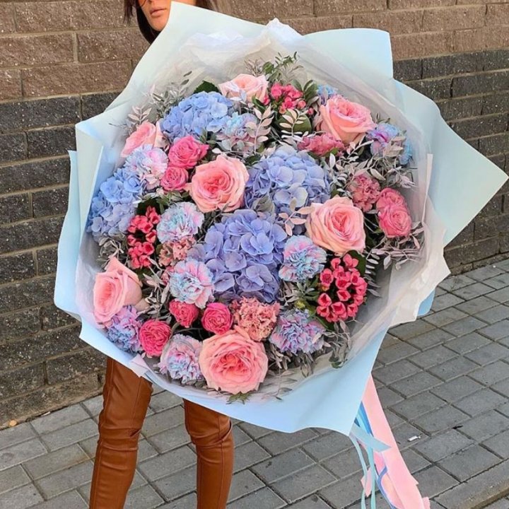 Макси-букет "Блюберри" в Комсомольске-на-Амуре