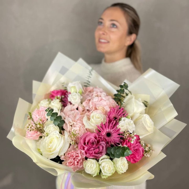 Дизайнерский букет "Мелоди" в Комсомольске-на-Амуре