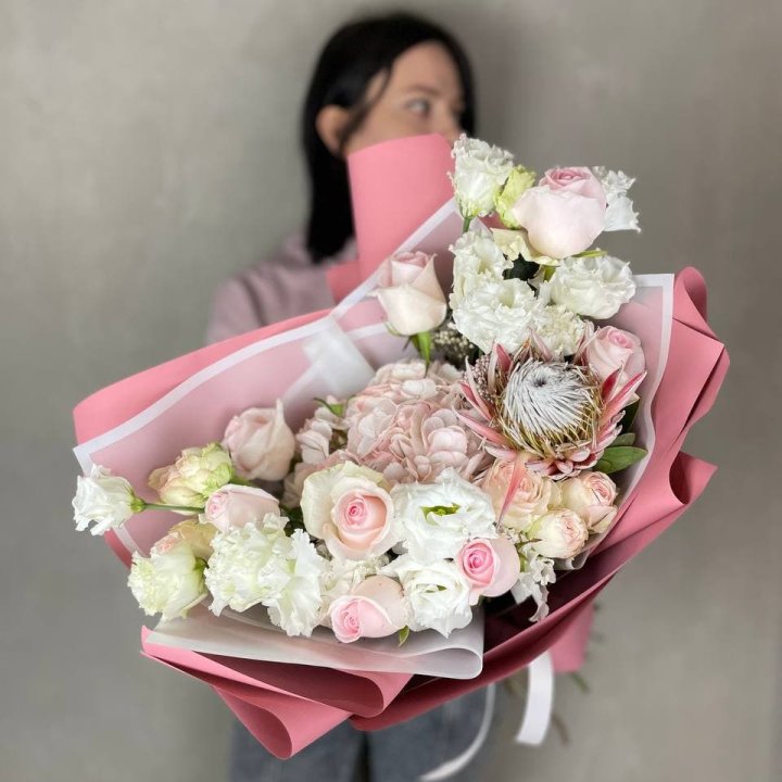 Дизайнерский букет №21 в Комсомольске-на-Амуре