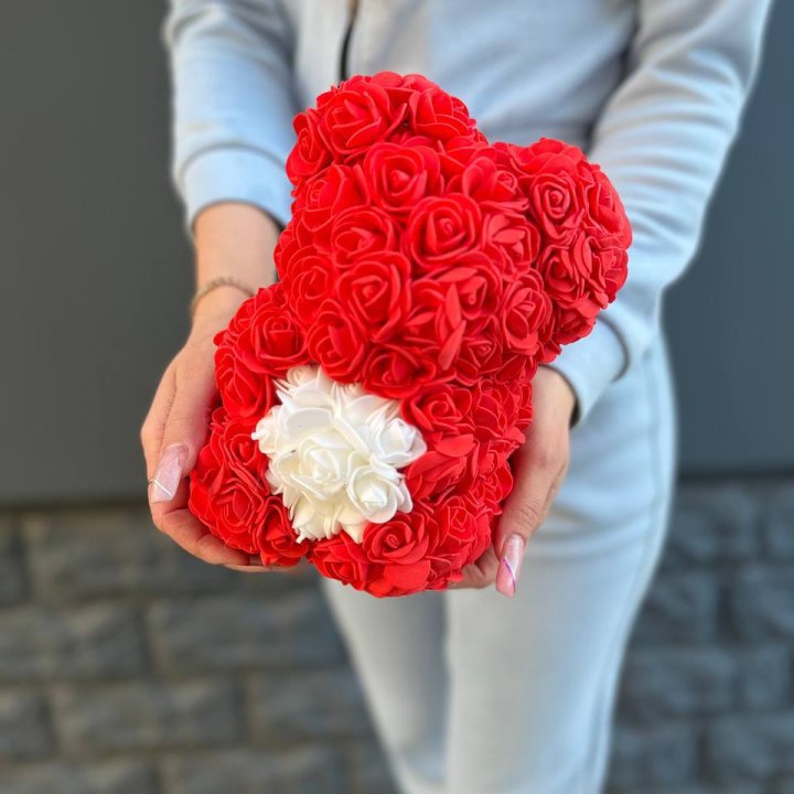 Медведь с белым сердцем в Комсомольске-на-Амуре