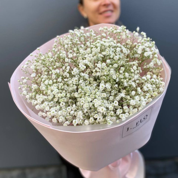 11 белых гипсофил в фоамиране в Комсомольске-на-Амуре