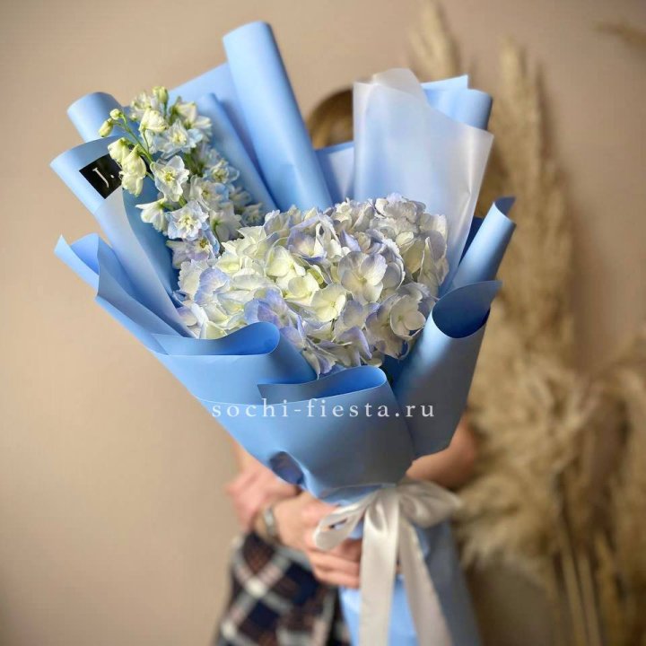 Гортензия "Блю скай" в Комсомольске-на-Амуре