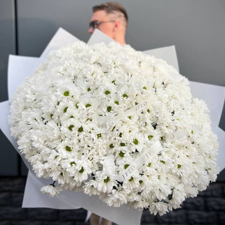  Букет хризантем "Макси" в Комсомольске-на-Амуре