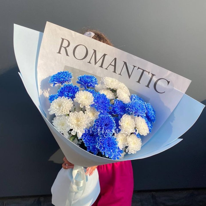 Букет кустовых хризантем  в Комсомольске-на-Амуре