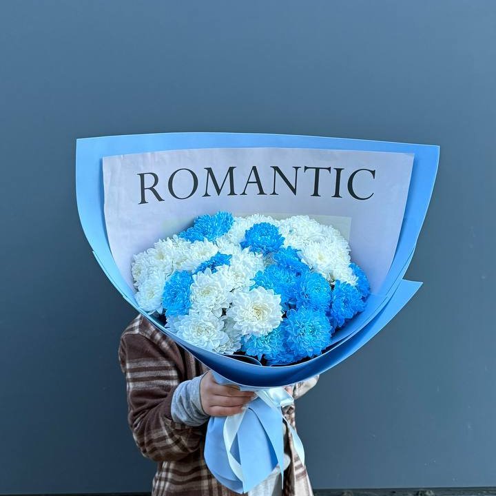 Дуо хризантем в Комсомольске-на-Амуре