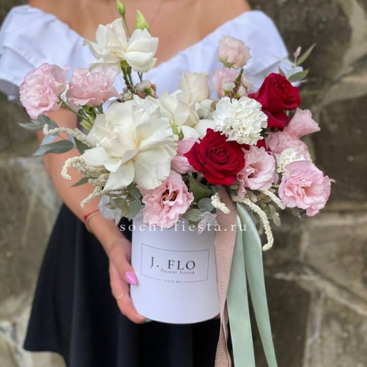 Цветочный бокс Mini №3 в Комсомольске-на-Амуре