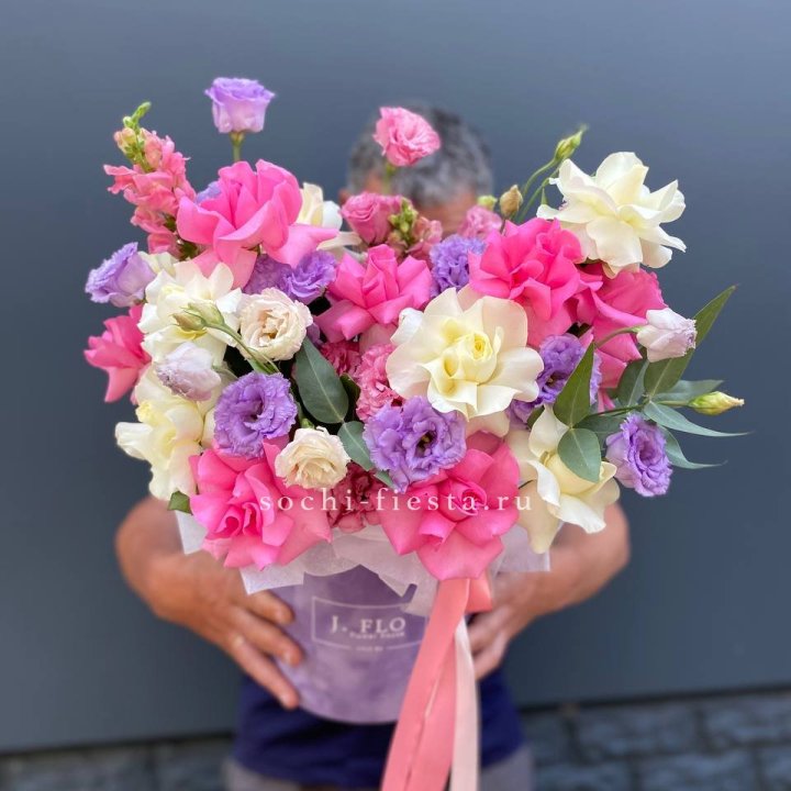 Цветочный бокс "Сиона" в Комсомольске-на-Амуре