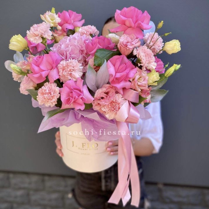 Цветочный бокс "Сальма" в Комсомольске-на-Амуре