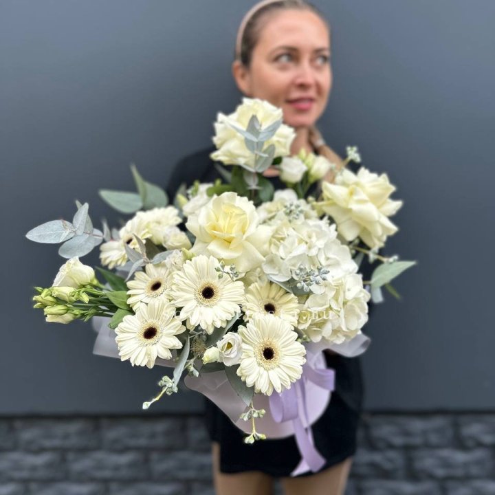 Цветочный бокс "Лавандовый сон" в Комсомольске-на-Амуре