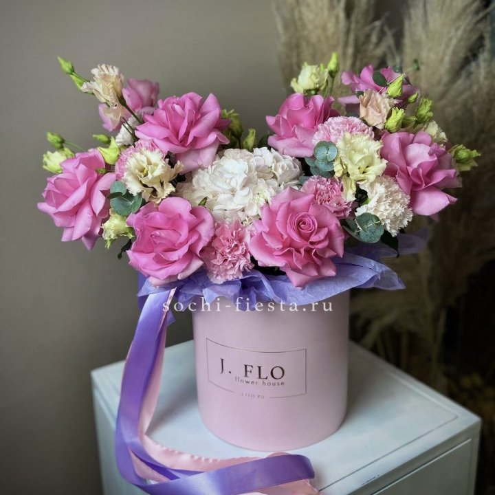 Цветочная коробка "Мишель" в Комсомольске-на-Амуре