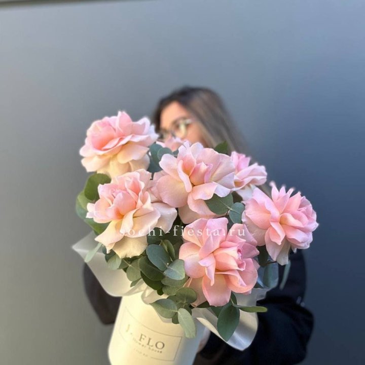 Французские роз в боксе в Комсомольске-на-Амуре