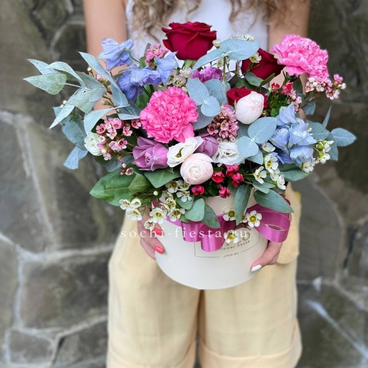 Цветочный бокс №4 в Комсомольске-на-Амуре