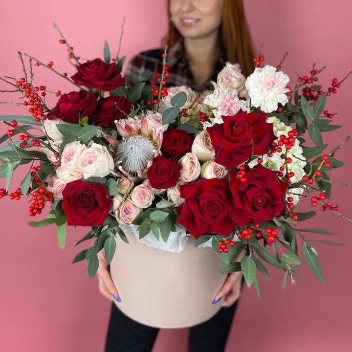 Авторский бокс "Ред гарден" в Комсомольске-на-Амуре