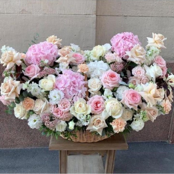 Цветочная корзина макси N2 в Комсомольске-на-Амуре