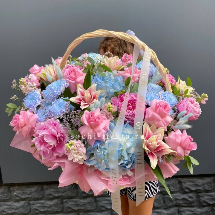 Яркая корзина "Летнее настроение" в Комсомольске-на-Амуре