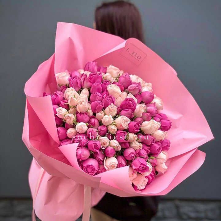 51 кустовая роза  в Комсомольске-на-Амуре