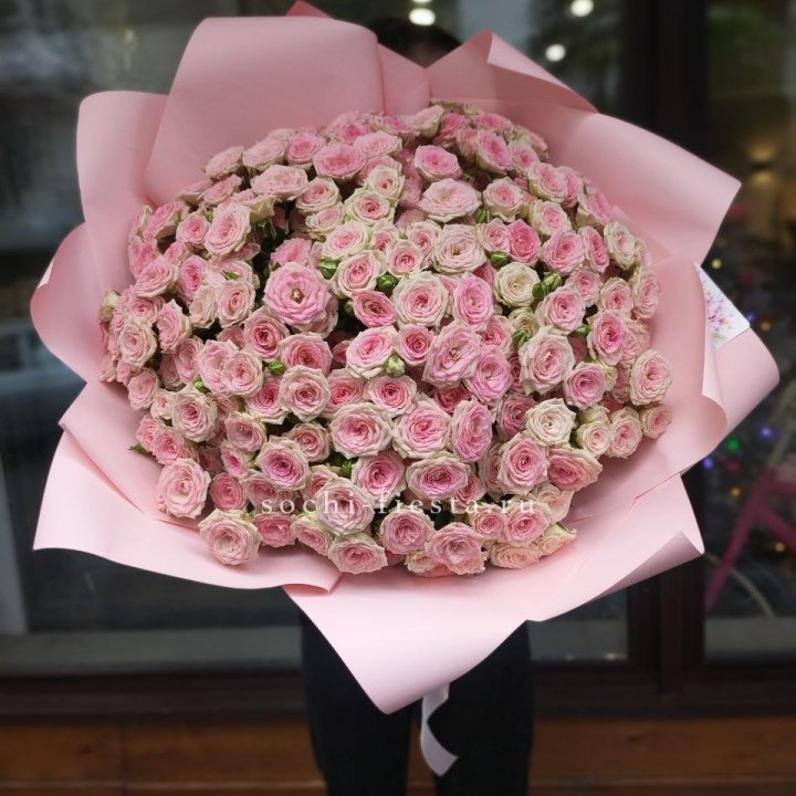 51 кустовая роза Твистер в Комсомольске-на-Амуре