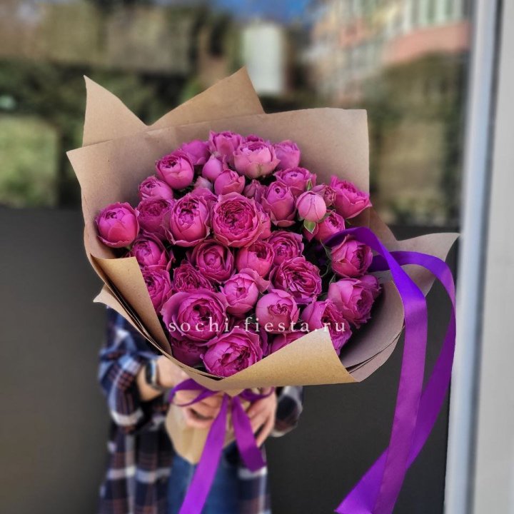 Букет с Мисти бабблс  в Комсомольске-на-Амуре